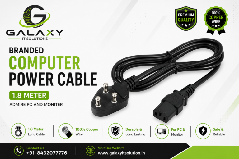 Branded Computer Power Cable 1.8 Meter