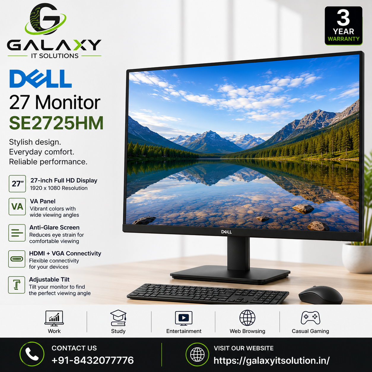 Dell 27Monitor SE2725HM