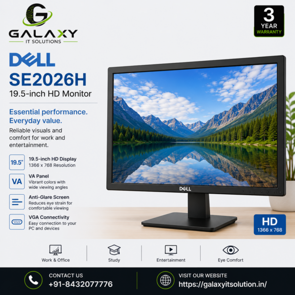 Dell SE2026H 19.5-inch HD