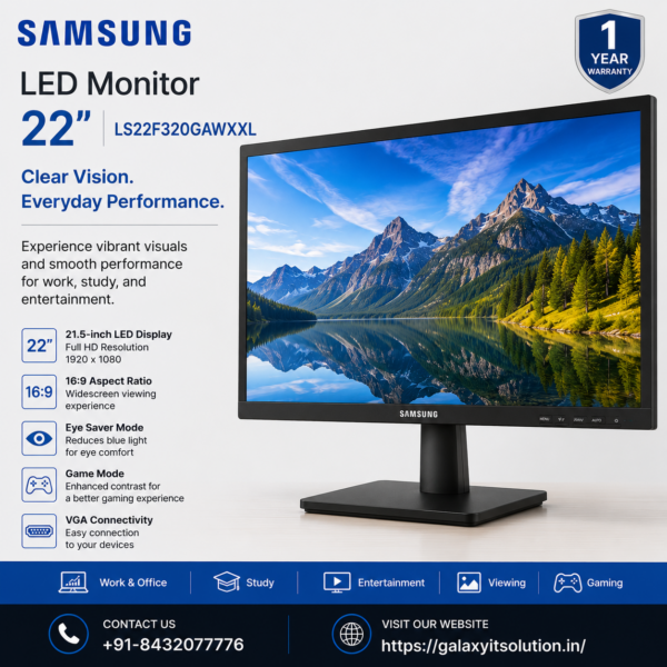 SAMSUNG LED 22 LS22F320GAWXXL
